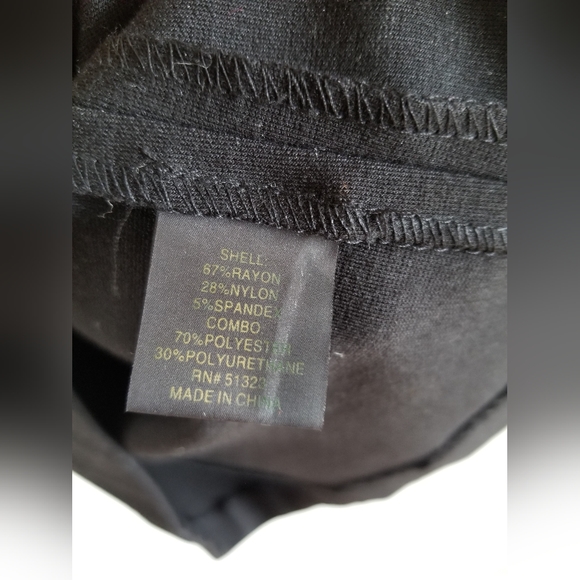 Faux Leather Fitted Tee by Cynthia Steffe - size Small - Picture 10 of 10